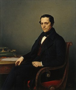 Д. Е. Бенардаки. Портрет работы К. К. Штейбена. 1844 год.