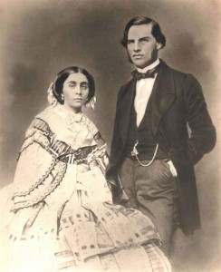 Лакиер А. Б. и его супруга Софья Марковна Комнино-Варваци